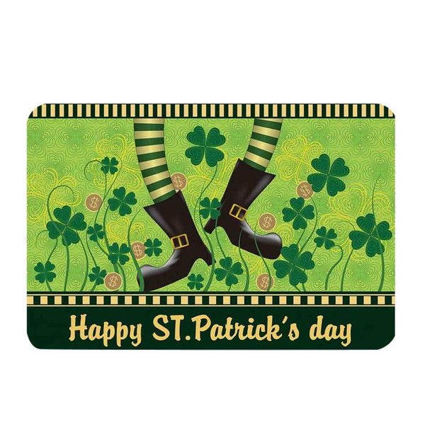 

st. patrick's day rug welcome doormats home carpets decor carpet living room