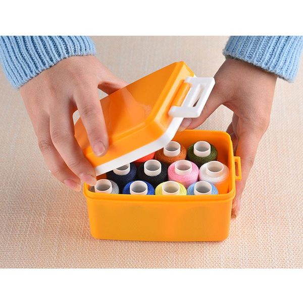 

sewing boxes household box set multifunctional portable notions & tools, Black