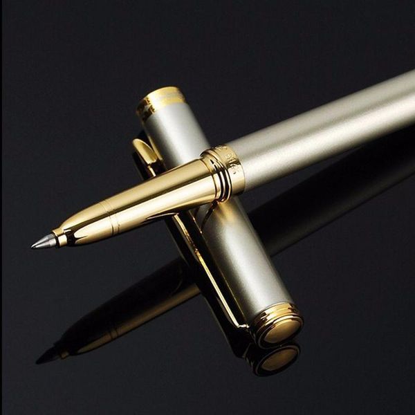 

ballpoint pens luxury metal rollerball pen business office stationery for school personalized gift writing, Blue;orange