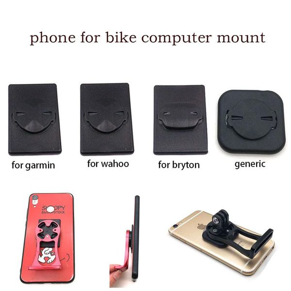 

bike computers bicycle phone sticker computer mount gps bracket cycling for garmin wahoo bryton igpsport stem out front adapter