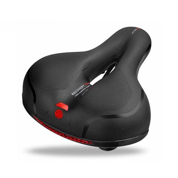 

bike saddles bicycle saddle mountain seat breathable comfortable with tail light