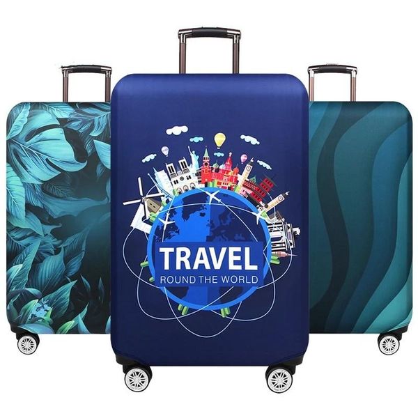 

toiletry kits travel around the word luggage protective covers protector thick elastic suitcase cover for 18"-32" baggage bag case