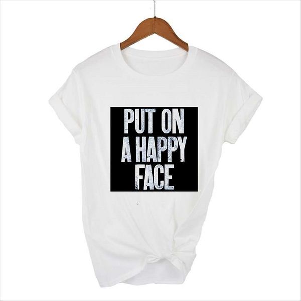 

why so serious clown art women t shirts painting kamista muji harajuku graphic print, White