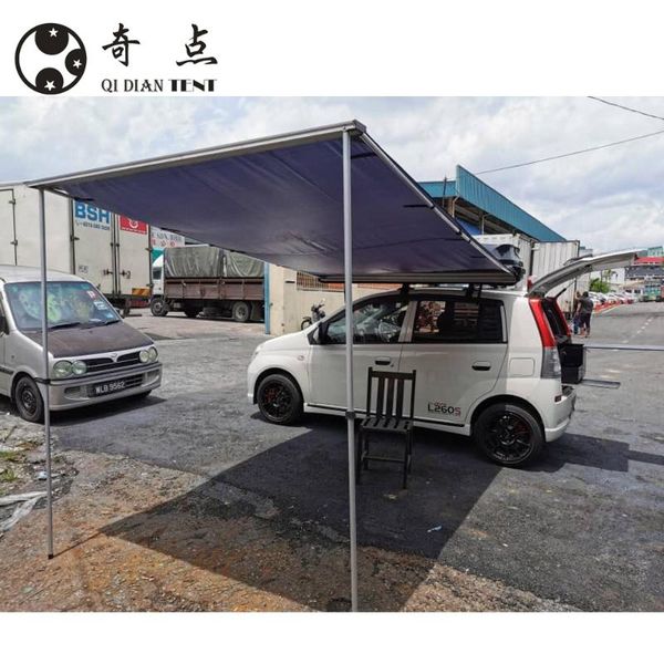 

qidian car side awning 200*200cm waterproof sunproof anti-tear roof tent tents and shelters