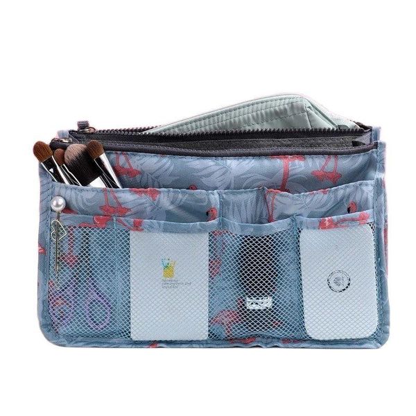 

cosmetic bags & cases large capacity storage bag nylon travel insert organizer handbag tote women make up beauty pouch