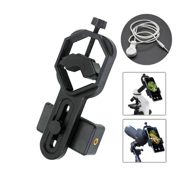 

telescope & binoculars cellphone adapter mount universal phone scope for spotting microscope monocular binocular