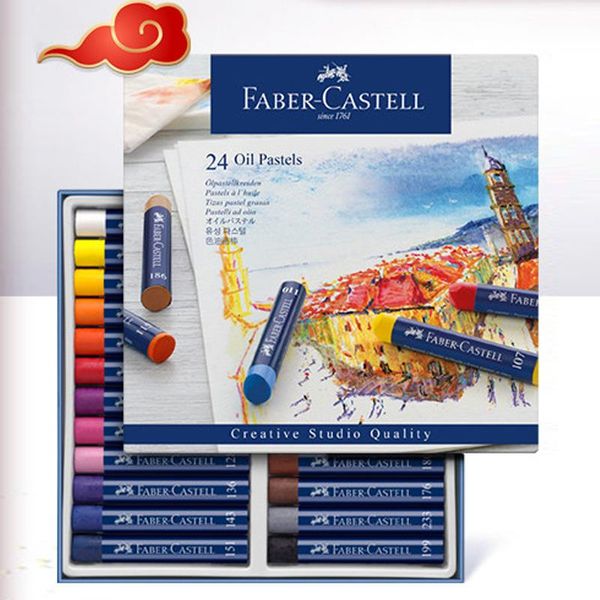 

gift sets 12/24/36 color oil painting stick professional fine art hand-painted brush washable crayons set master water pastel