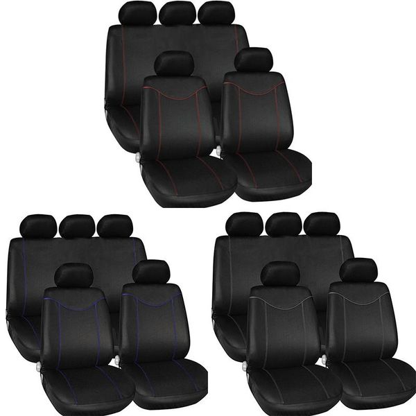 

car seat covers 5 seats universal auto protector cushion front rear cover interior accessories