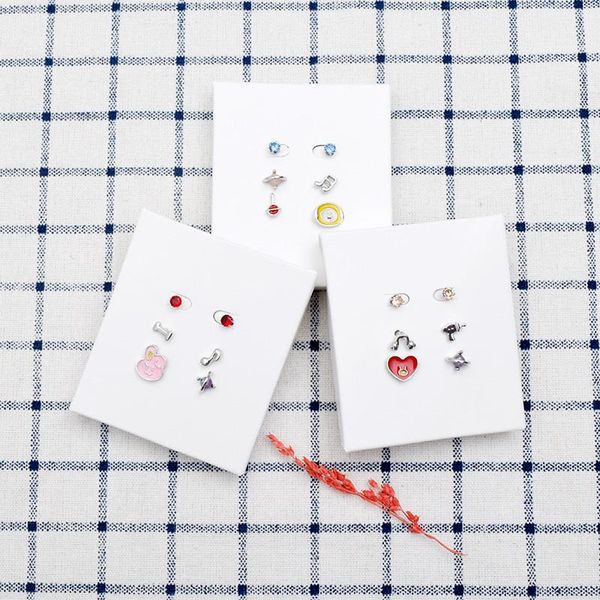 

3pcs/set korean kpop bangtan boys cartoon lovely women earrings jewelry stud wholesale fans gifts 6.5cm socks, Pink;yellow