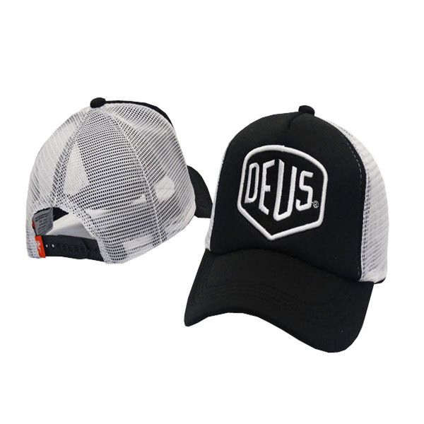 Unisex Deus ex Hina Bayls Trucker Snapback Black Motorcycles Mesh Baseball Hat Sport Октябрьская баскетбольная шапка Регулируемая 8634849 Регулируемые