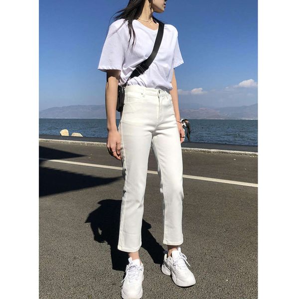 

summer capris women's high waist slim fit simple basic casual 28008, Blue