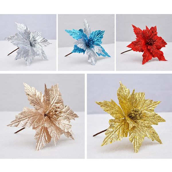 

decorative flowers & wreaths artificial xmas tree decorations christmas home year gift