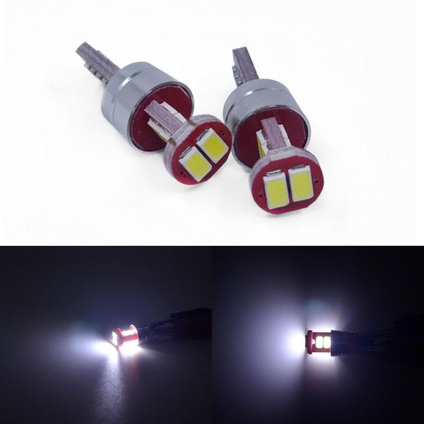 

emergency lights 2pcs t10 led car reading dome light w5w 12v white license number plate welcome