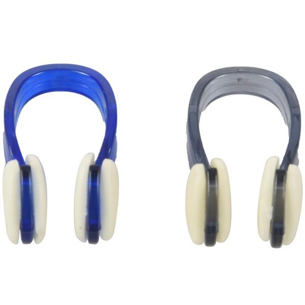 

-swimming, diving, plastic nose clip screen protector, 2 pieces, blue / black