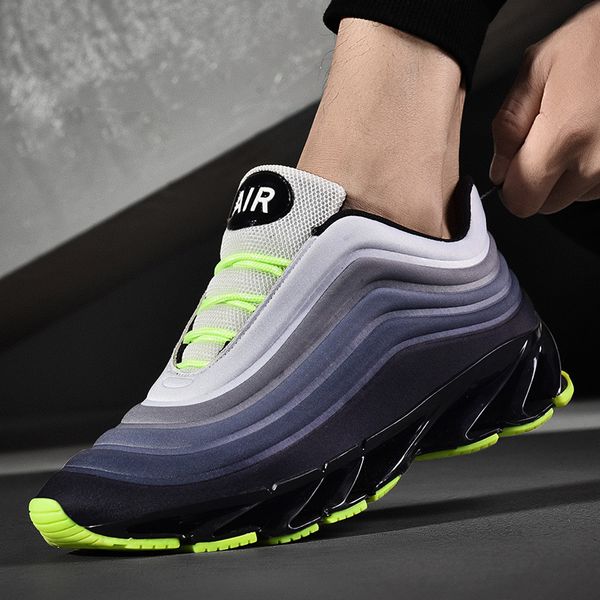 

mens running shoes non-brand men fashion trainers white black yellow gold navy blue bred green womens sports sneakers thirty-three