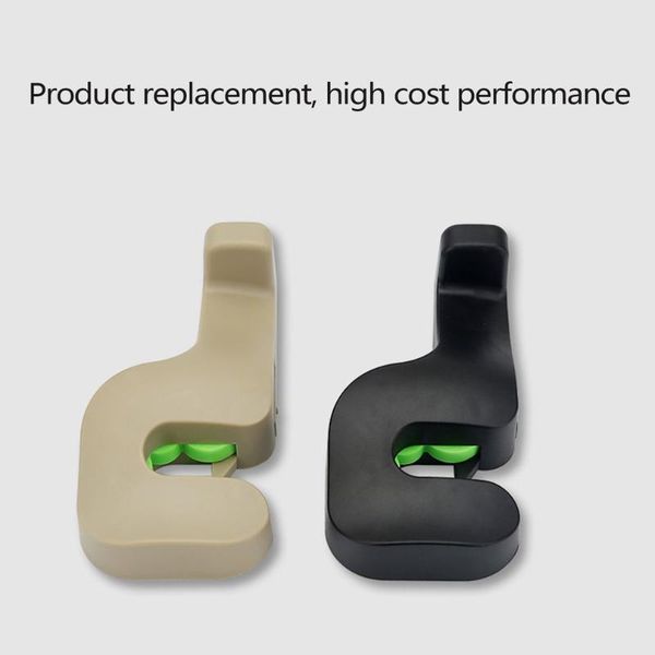 

car organizer 1 pair headrest hook seat back hanger for bag handbag purse grocery cloth portable multifunction clips styling