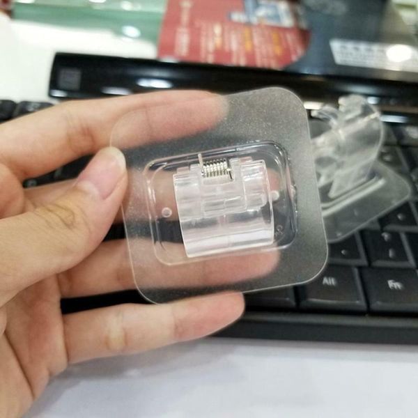 

hooks & rails 2pcs nail-adjustable rod bracket holder for wall hanging curtain rail reme889