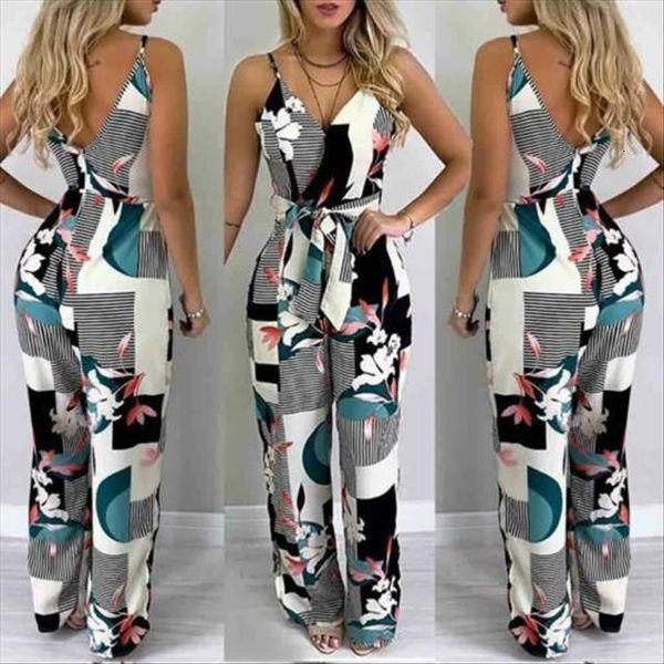 

fashion summer boho floral girls womens jumpsuit loose solid harem trousers ladies overall pants casual playsuits plus size, Black;white