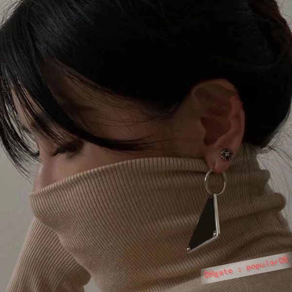 

popular08 fashion designers earrings light luxurys women's jewelry creative triangle earring luxury women's jewelrys personality c, Golden