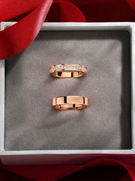

little ck couple fashion pair man's anniversary gift star ring woman, Black
