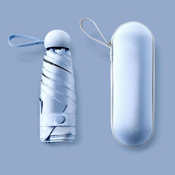

umbrellas mini umbrella women men sun rain protection uv folding windproo