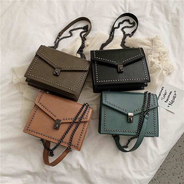 

shoulder bags bag female summer 2021 trend leather chain messenger fashion wild high-end classic must-have