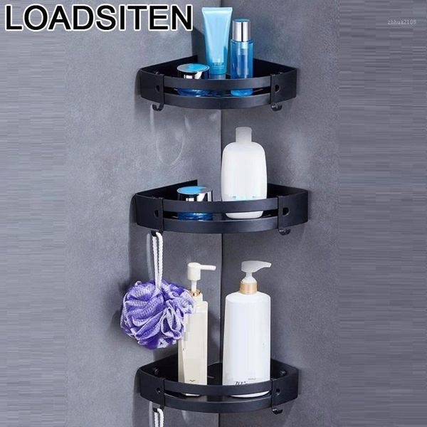 

bathroom shelves badezimmer estanteria pared hoekplank prateleira accessori rack mobile bagno shower salle de bain wall shelf1
