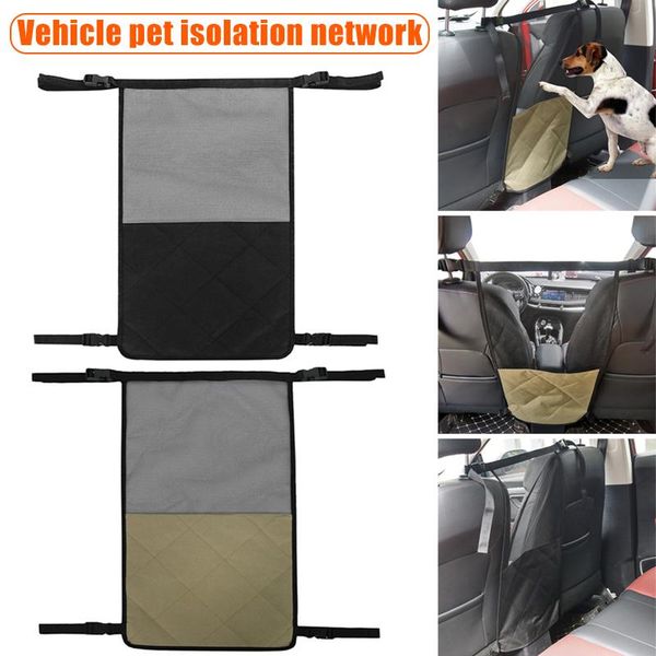 

universal dog rear car seat isolation mesh barrier safe travel backseat net durable spets disturbing vj-drop covers