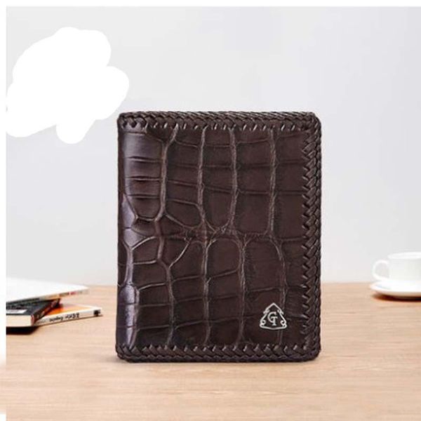 

wallets gete crocodile brief paragraph men wallet business of high-grade the large capacity my male purse, Red;black