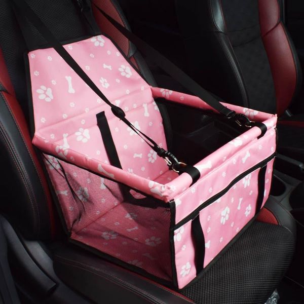 

dog car seat covers pet carriers cover bags waterproof breathable folding double-layer mesh bag pets outdoor travel safety mat