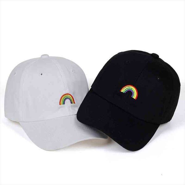 

rainbow cap adjustable hip hop snapback baseball caps men women fitted trucker dad hat bone garros, Blue;gray
