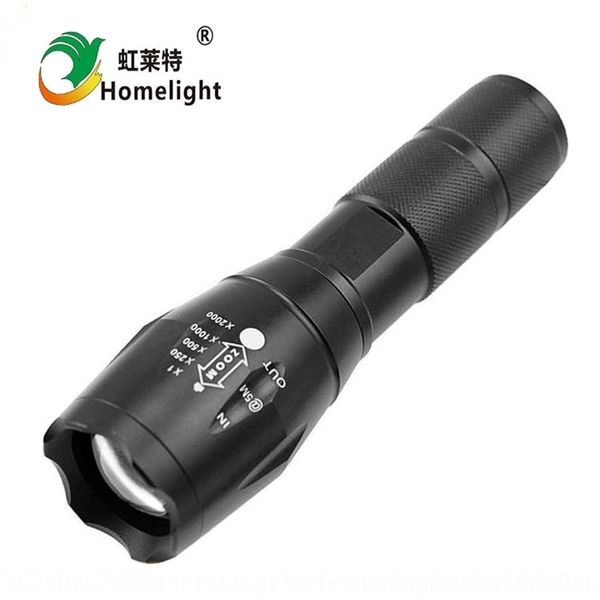 

92o4 a100 high flashs torches power led strong t6 strong charging telescopic zoom flashlightl2 outdoor camping riding flashlight