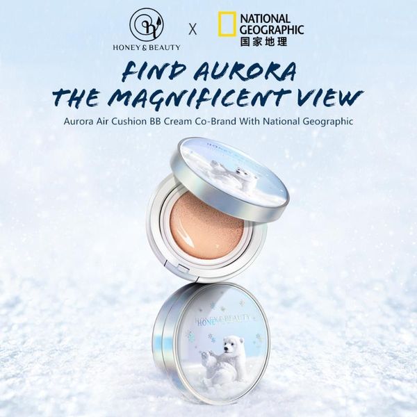 

selling honey & beauty bb cream air cushion long lasting moisturizing makeup foundation base concealer primer1