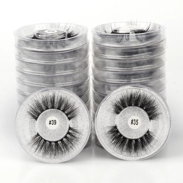

3d faux mink false eyelashes natural long lashes wispy eyelash extension make up tools for beauty
