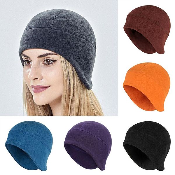 

beanie/skull caps autumn winter fashion hat for girls male beanie hats solid color cover head cap pullover bib knitted warm riding, Blue;gray