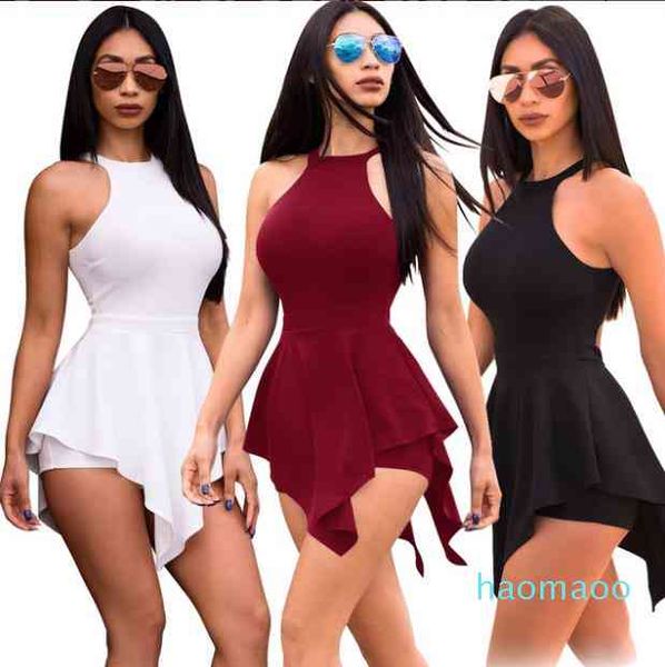 

women's tracksuits fashion-women holiday strap mini playsuit summer lace camisole v neck sleeveless shorts jumpsuit club clot, Gray