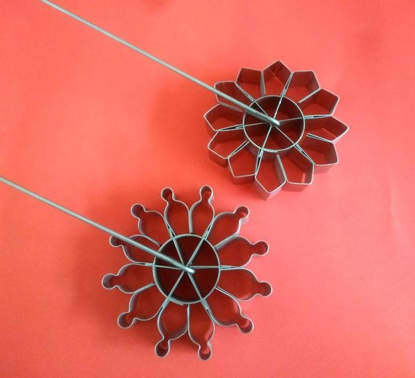 

baking moulds iron dessert mold set-012 (rosette cookies)