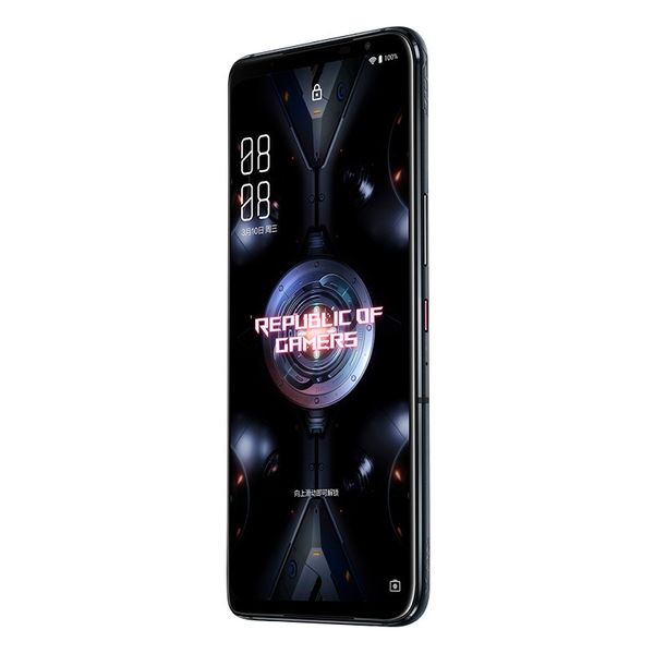 Оригинальный ASUS Rog 5 5G мобильный телефон Gaming 16GB RAM 256GB ROM Snapdragon 888 64MP 6000MAH Android 6,78 дюйма Amoled полноэкранный отпечаток пальцев ID Face NFC Smart