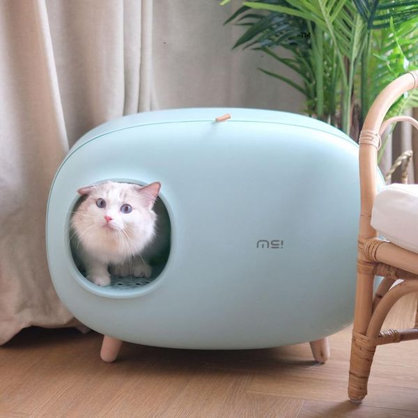 

other cat supplies semi-closed bentonite litter box deodorant toilet pet