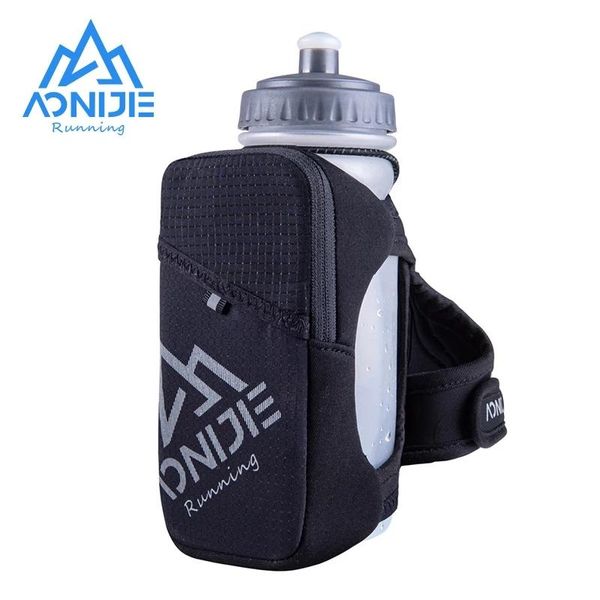 

multifunctional handheld kettle bag water bottle stow flask carrier 6.8" phone holder pouch hydration pack outdoor bags