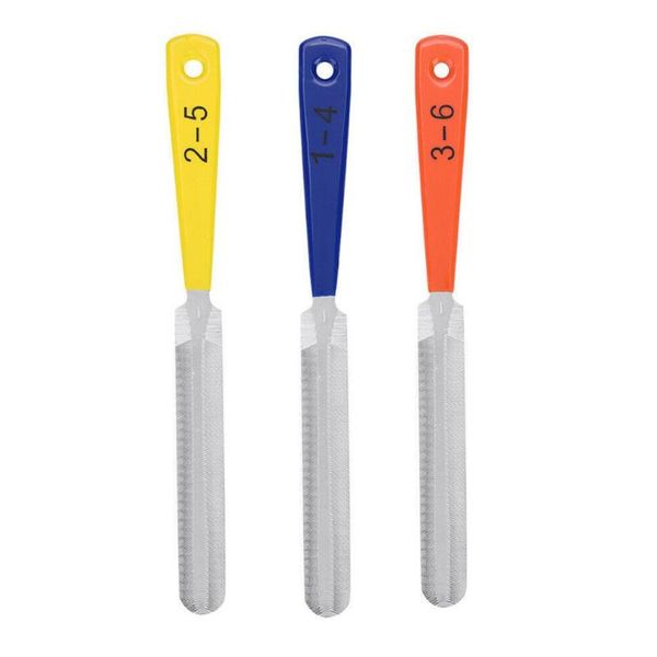 

3pcs/set guitar nut files fret crowning slot filing luthier repair tool kit for stringed instruments parts accessory hand tools