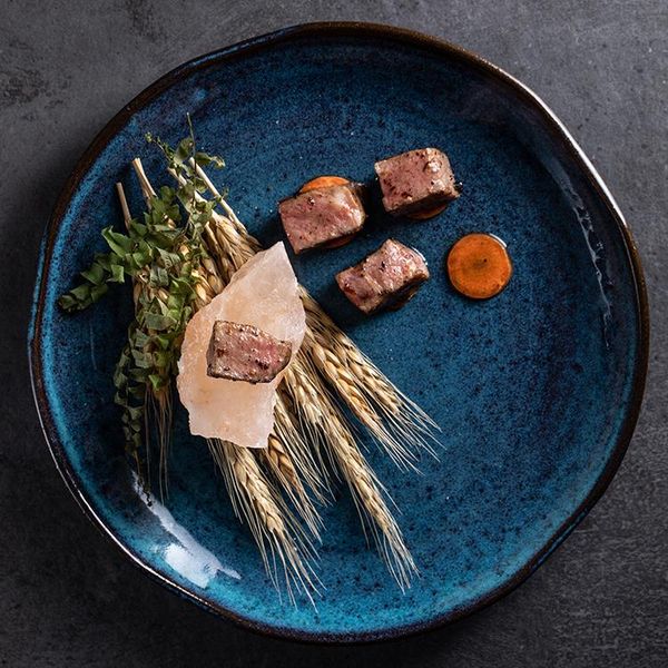 

simplicity porcelain western dishes plates modern tableware dessert platos de cena fashion dinnerware ek50cp &