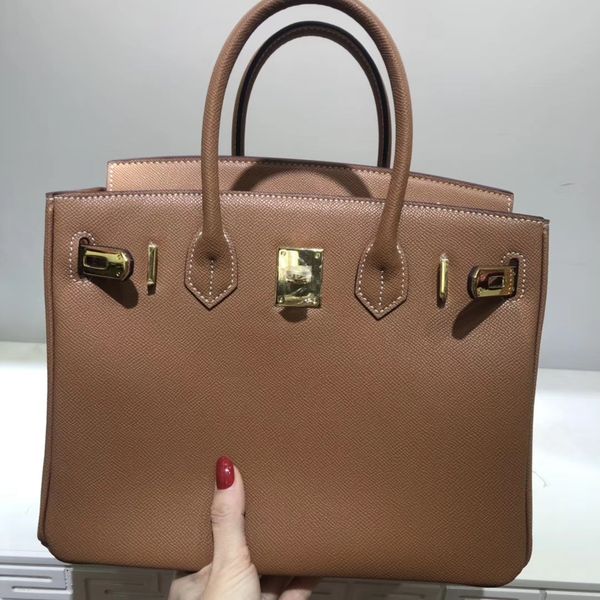 

70% off design 2021 the new style simplegenuine cow leather women hand one shoulder crossbody bag 9 color 2 size 25cm 30cm zhcr