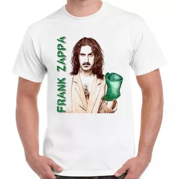 

frank zappa them or us 84 the mothers of invention retro t shirt 45, White;black