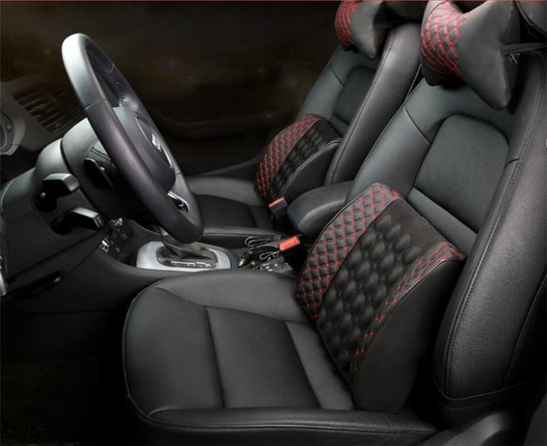

seat cushions car massage waist cushion used household headrest back support