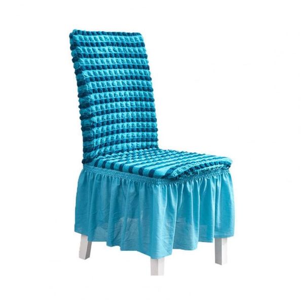 

chair covers cushion cover elastic skin-friendly stretch skirt seersucker for party slipcover