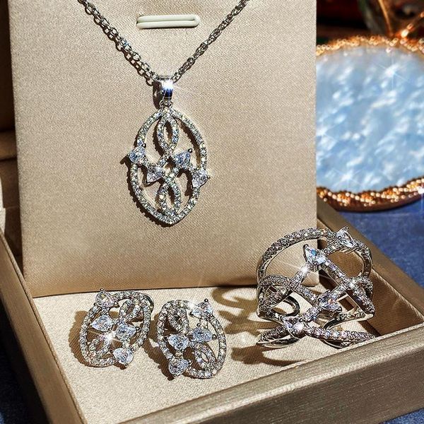 

pendant necklaces necklace sets for women jewelry rings set ring, Silver