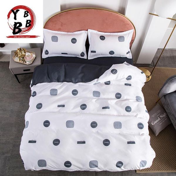 

bedding sets white simple quilt cover pillowcase warm soft bed twin full  king duvet luxury bedclothes