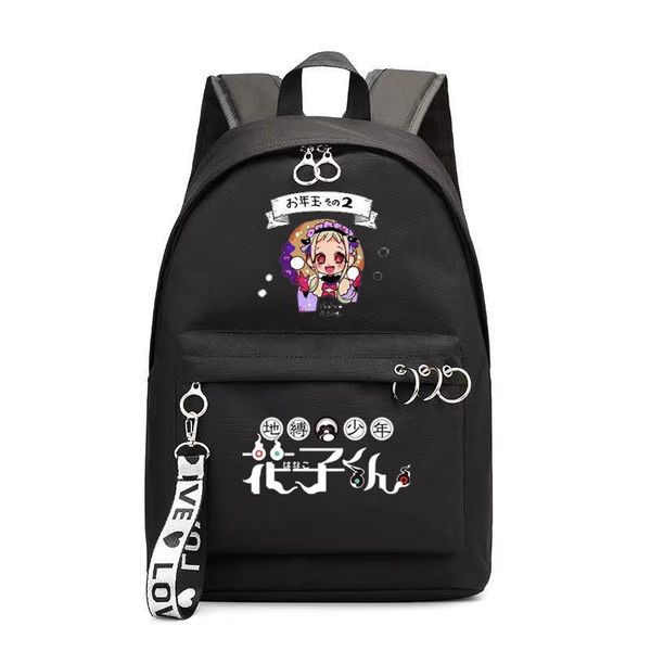 

backpack kawaii toilet-bound hanako kun school backpacks students book bag boy girl teens lapwomens beautiful