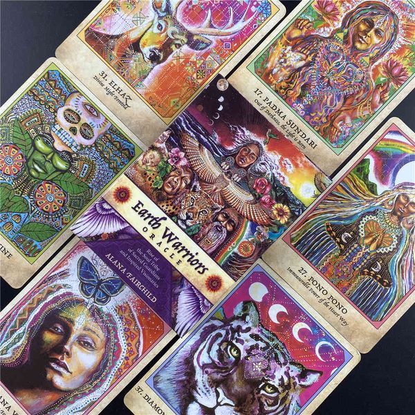 

earth warriors oracle deck tarot rise of the soul tribe sacred guardians and inspired visionaries cards game love 8pyh